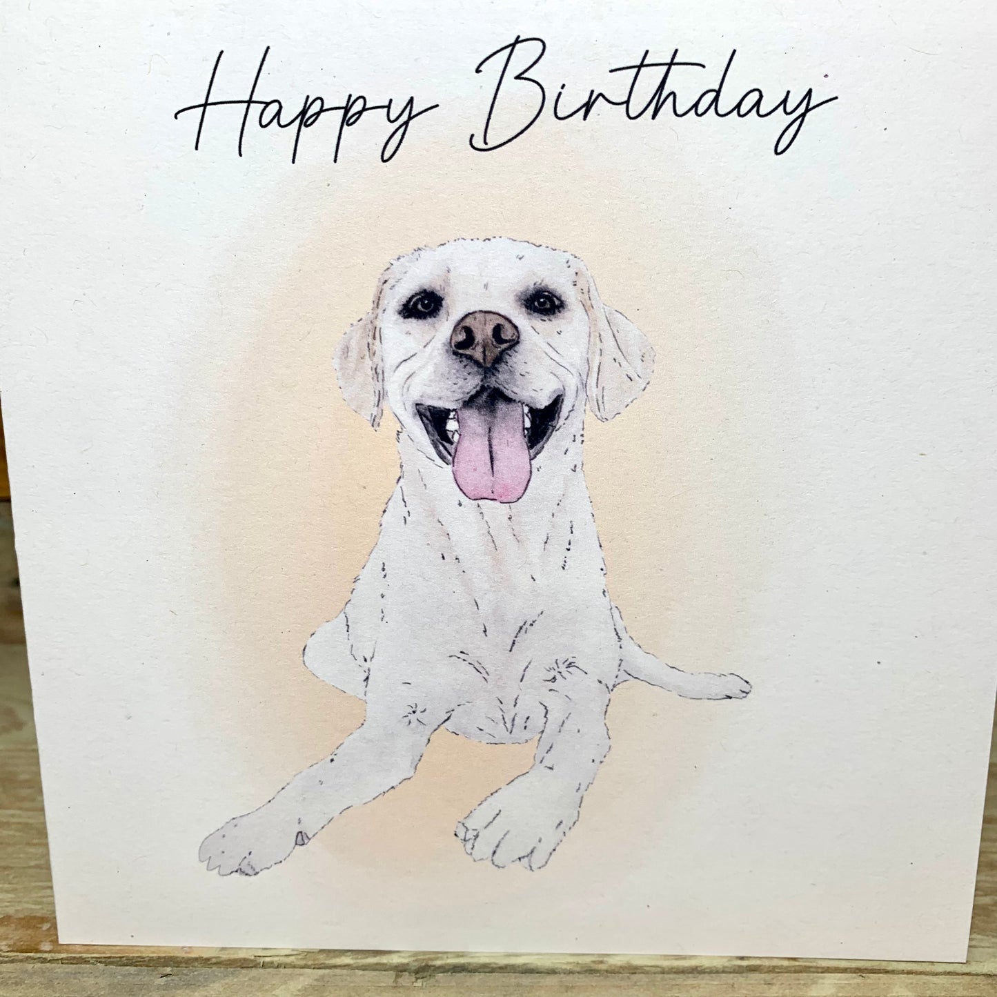 Bailey The Labrador Birthday Card