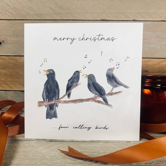 On the Fourth Day of Christmas Card