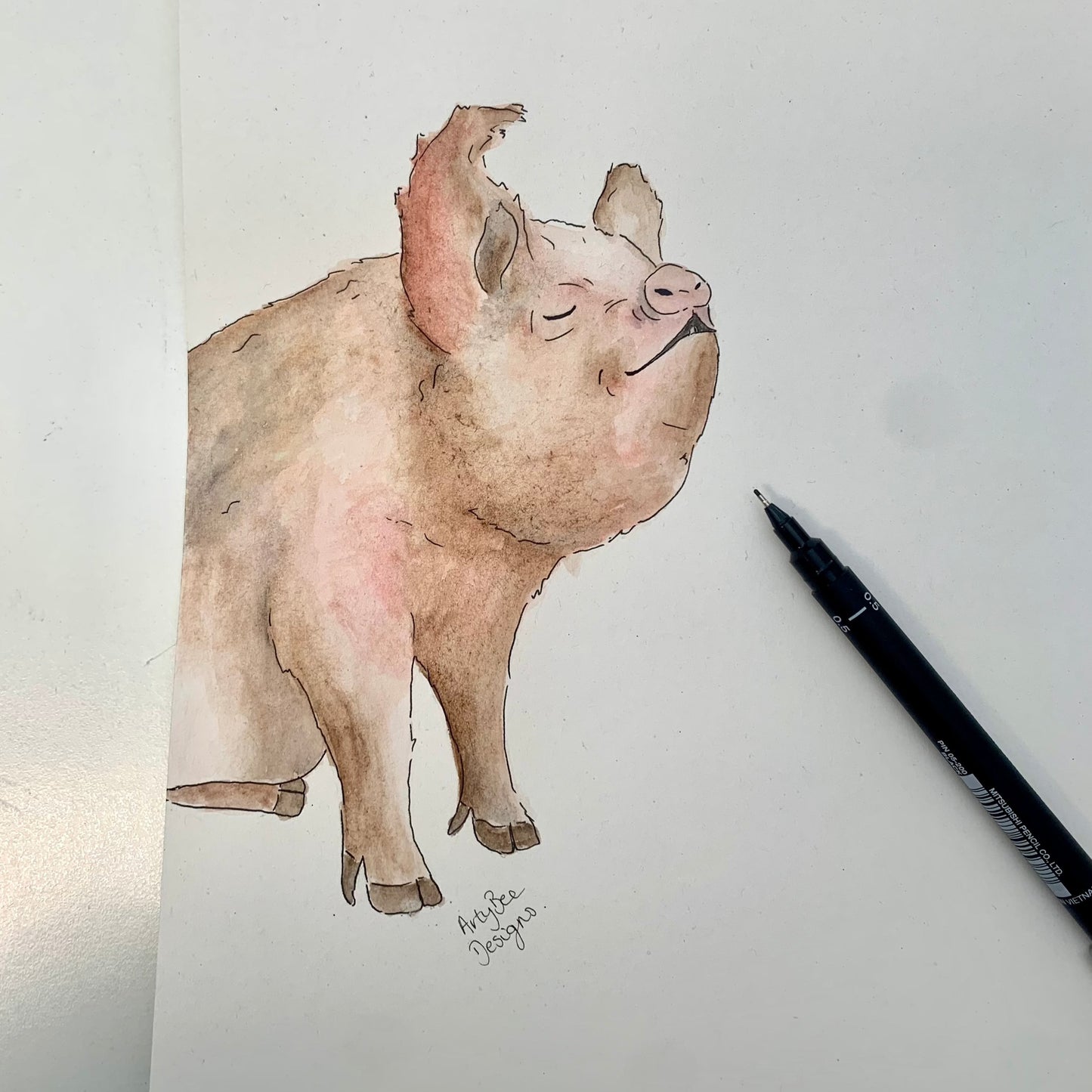 Watercolour Pet Portrait