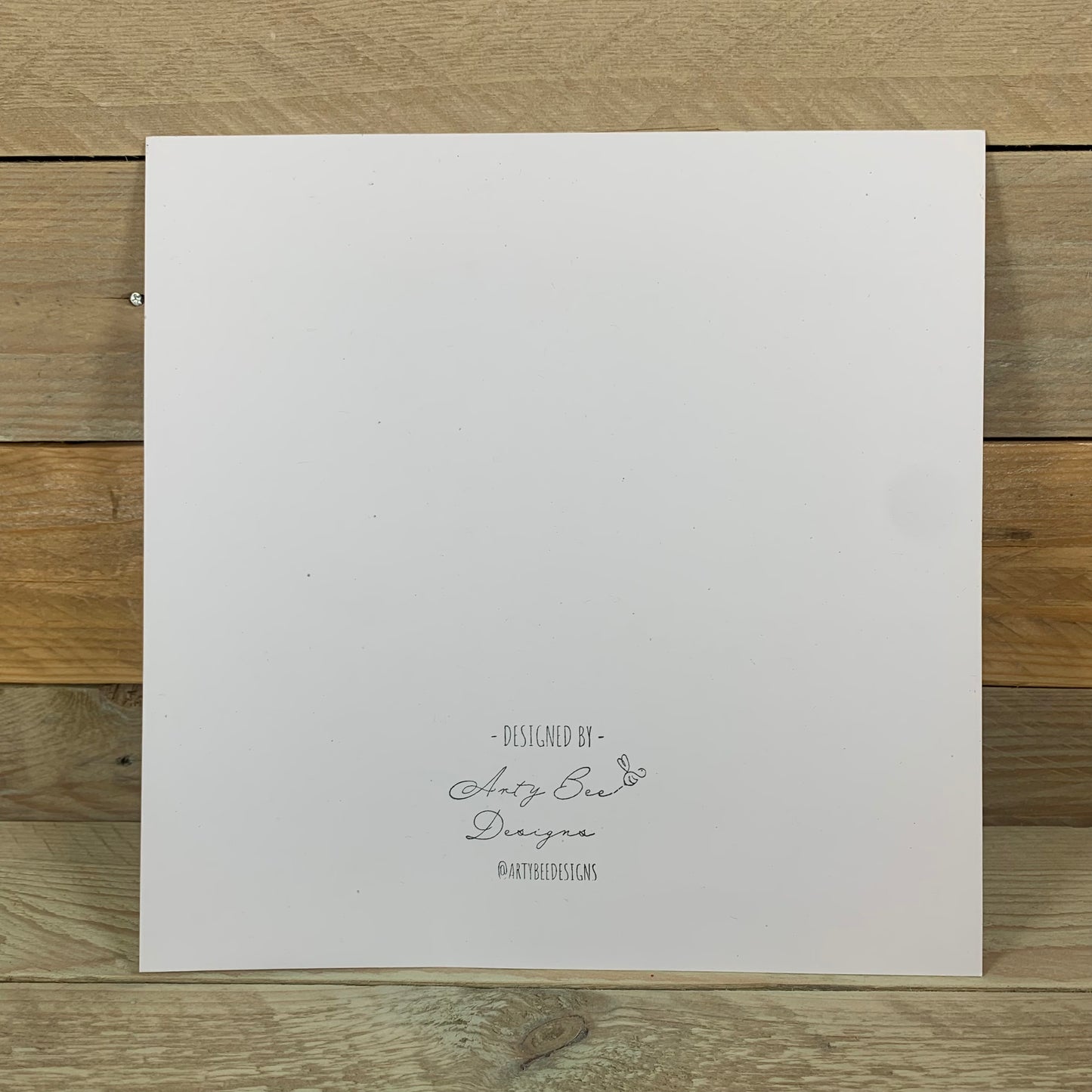 Nuthatch Square Print - Arty Bee Designs