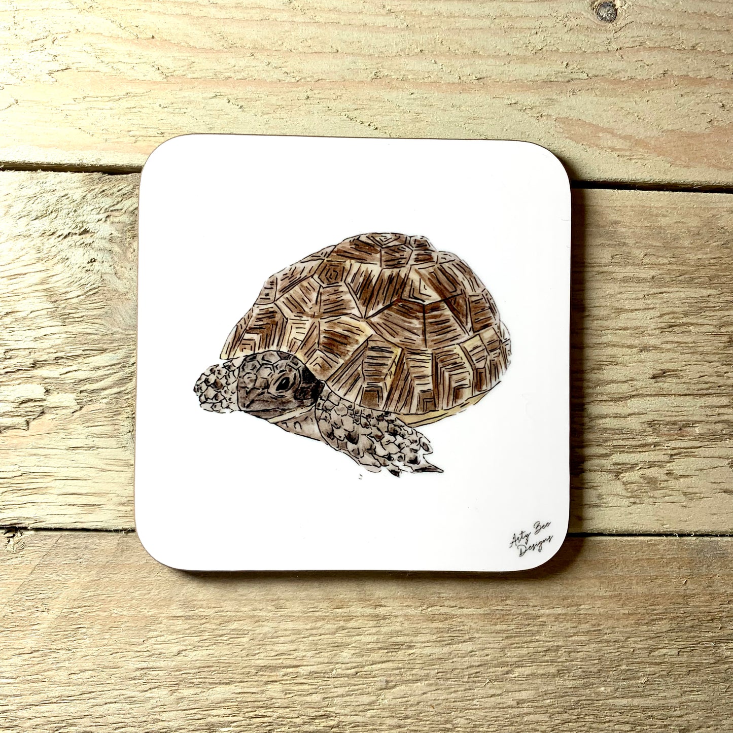 Tina the Tortoise Coaster