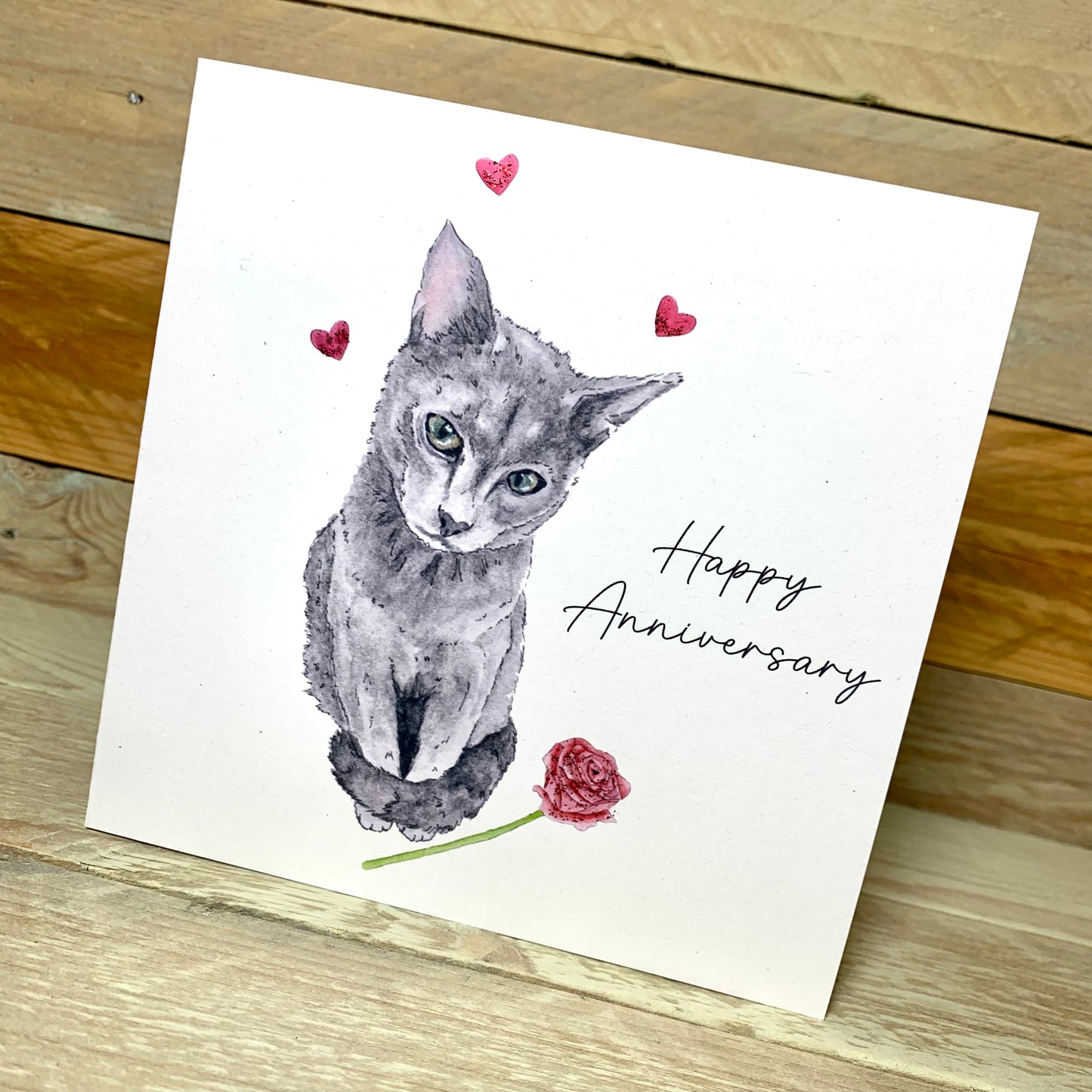 From Suki With Love Anniversary Card