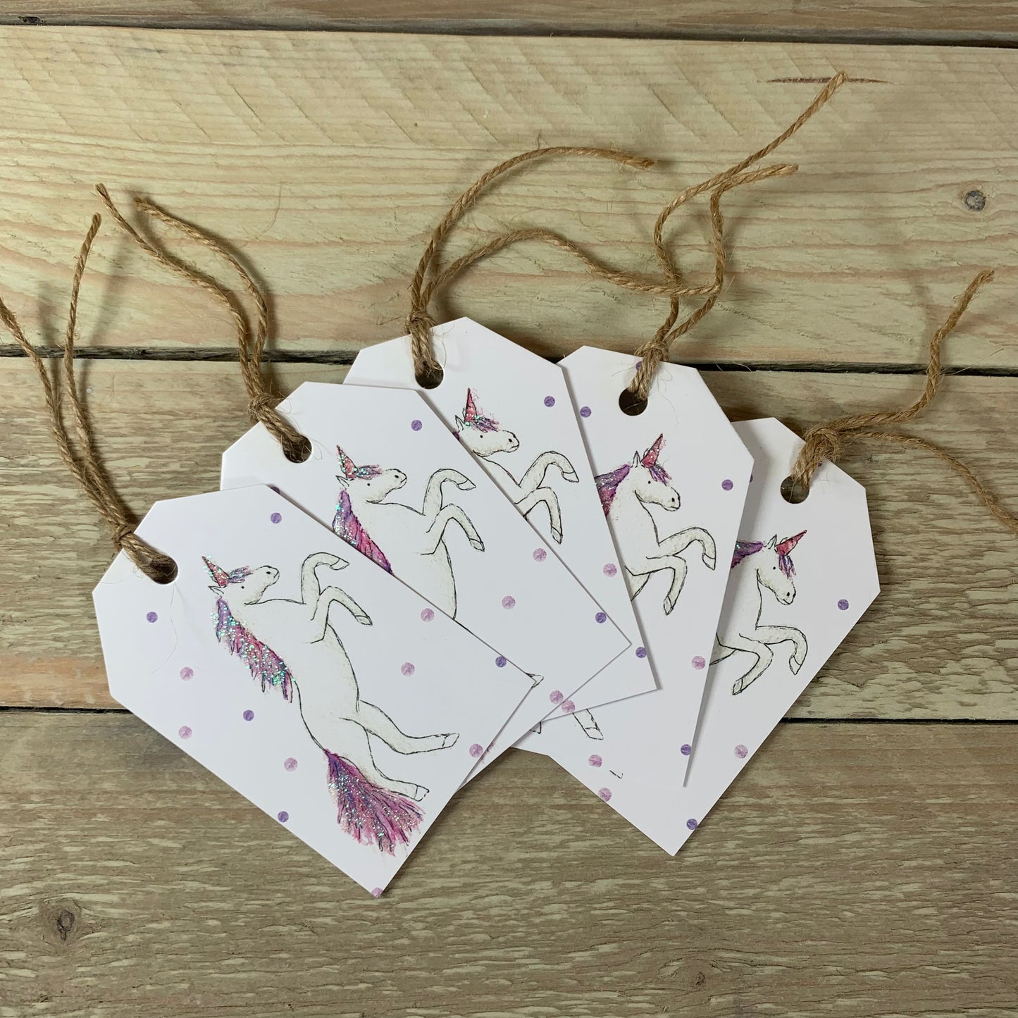 Unicorn Gift Tags - Arty Bee Designs