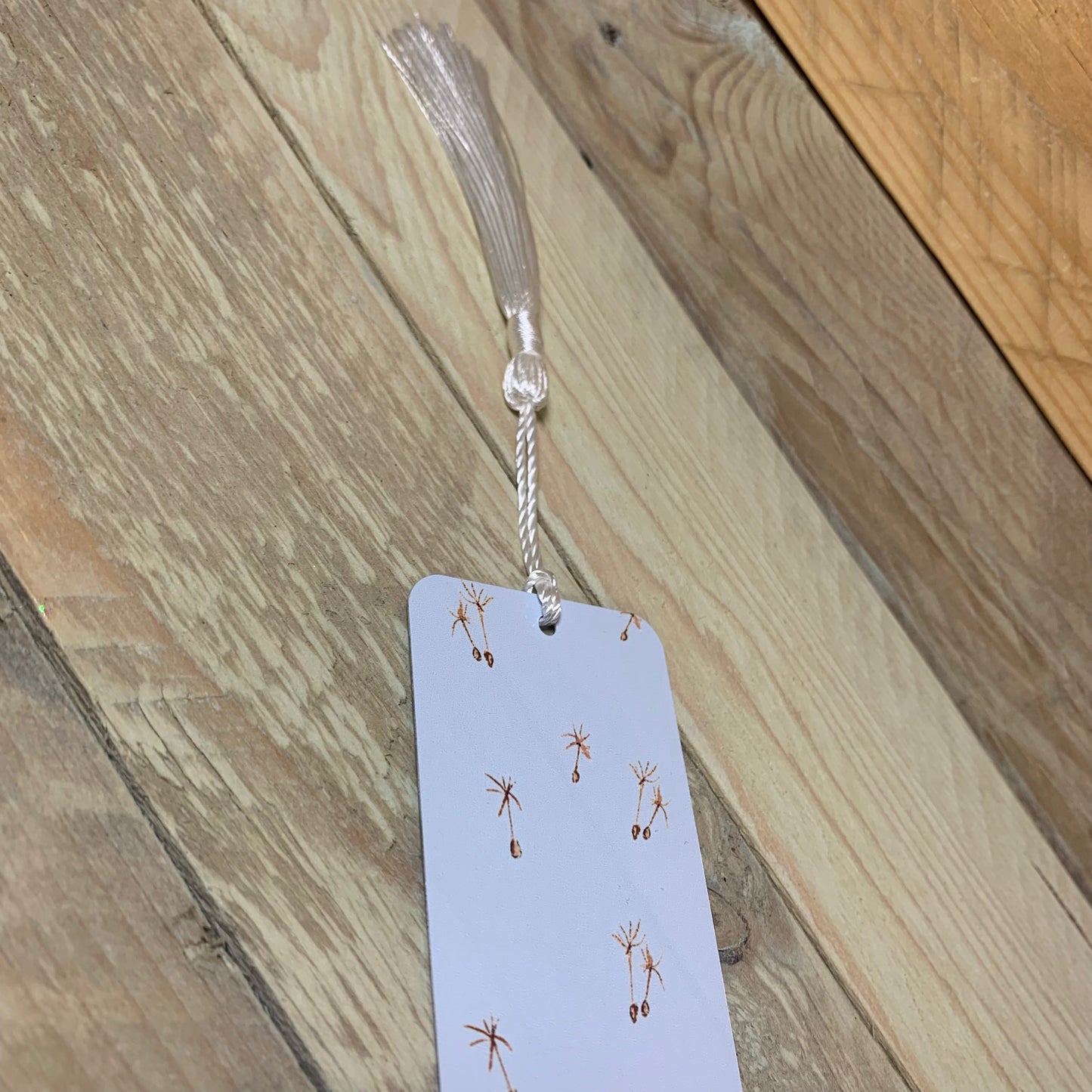 Dandelion Metal Bookmark With Tassel - Arty Bee Designs