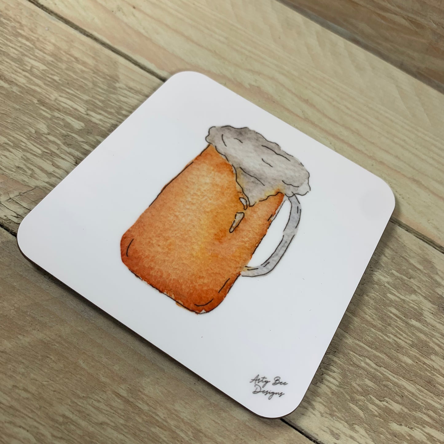 Beer Coaster - Arty Bee Designs