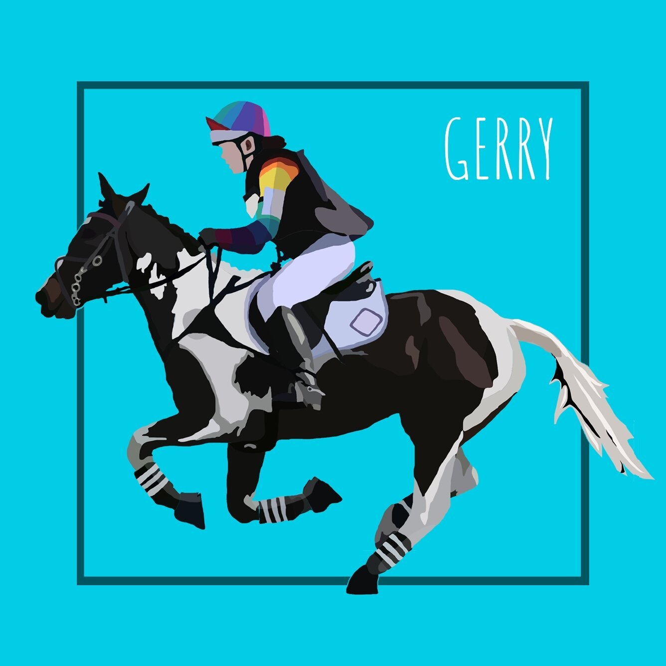 Digital Pet Portrait - Arty Bee Designs