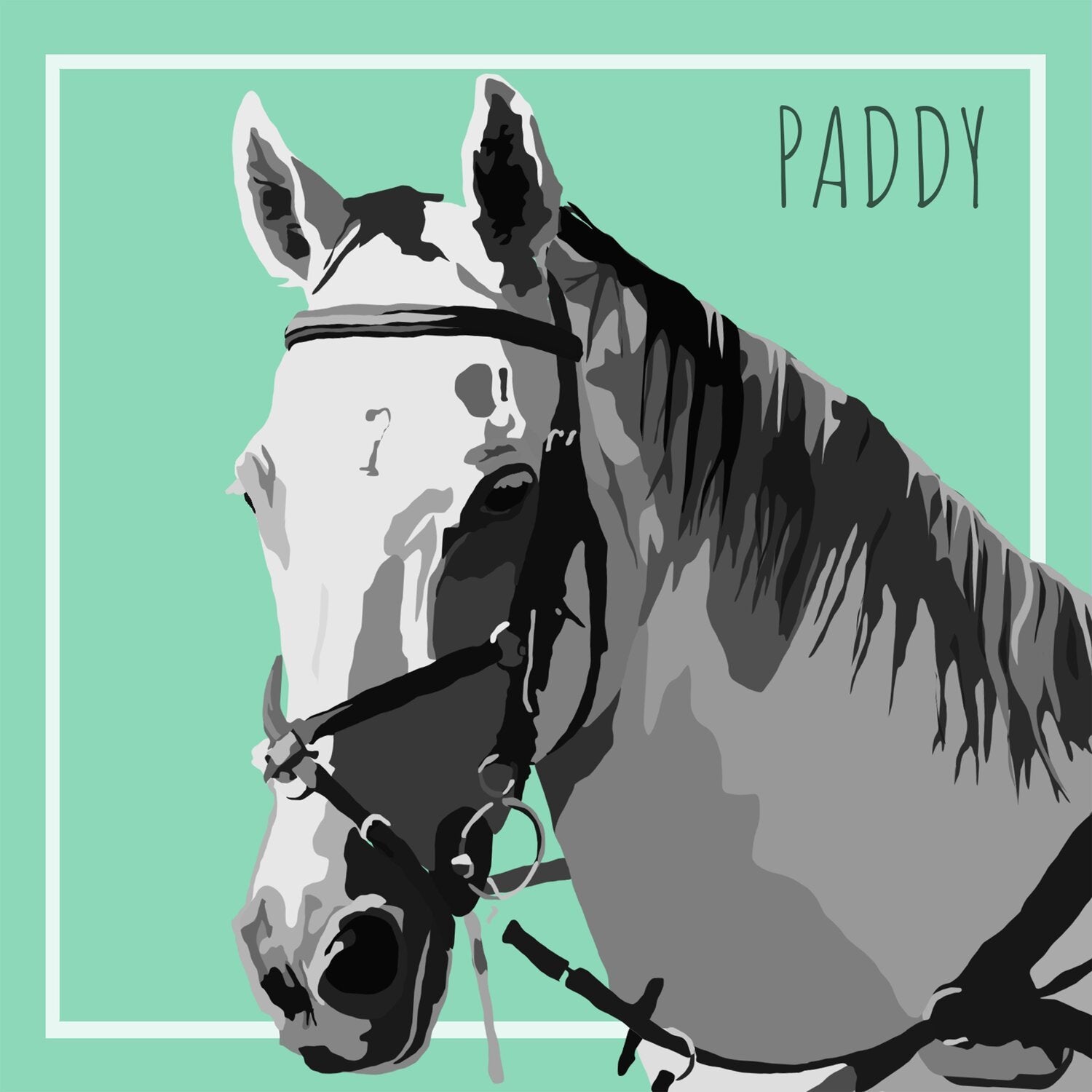 Digital Pet Portrait - Arty Bee Designs