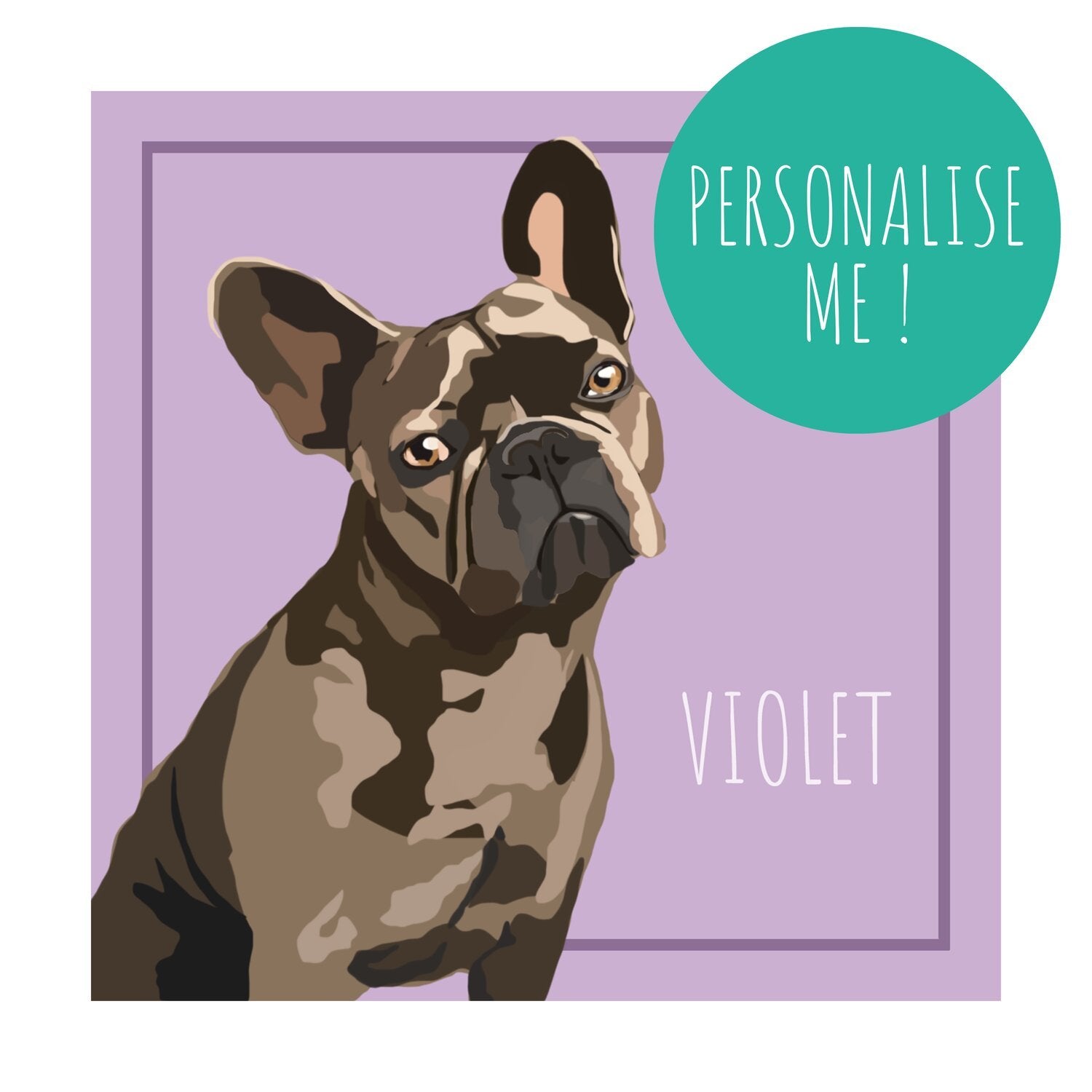 Digital Pet Portrait - Arty Bee Designs