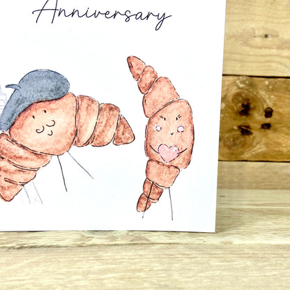 Pierre and Av La Patisseries Anniversary Card