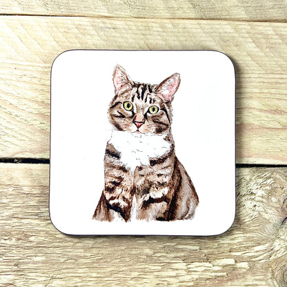 Tabby Cat Coaster