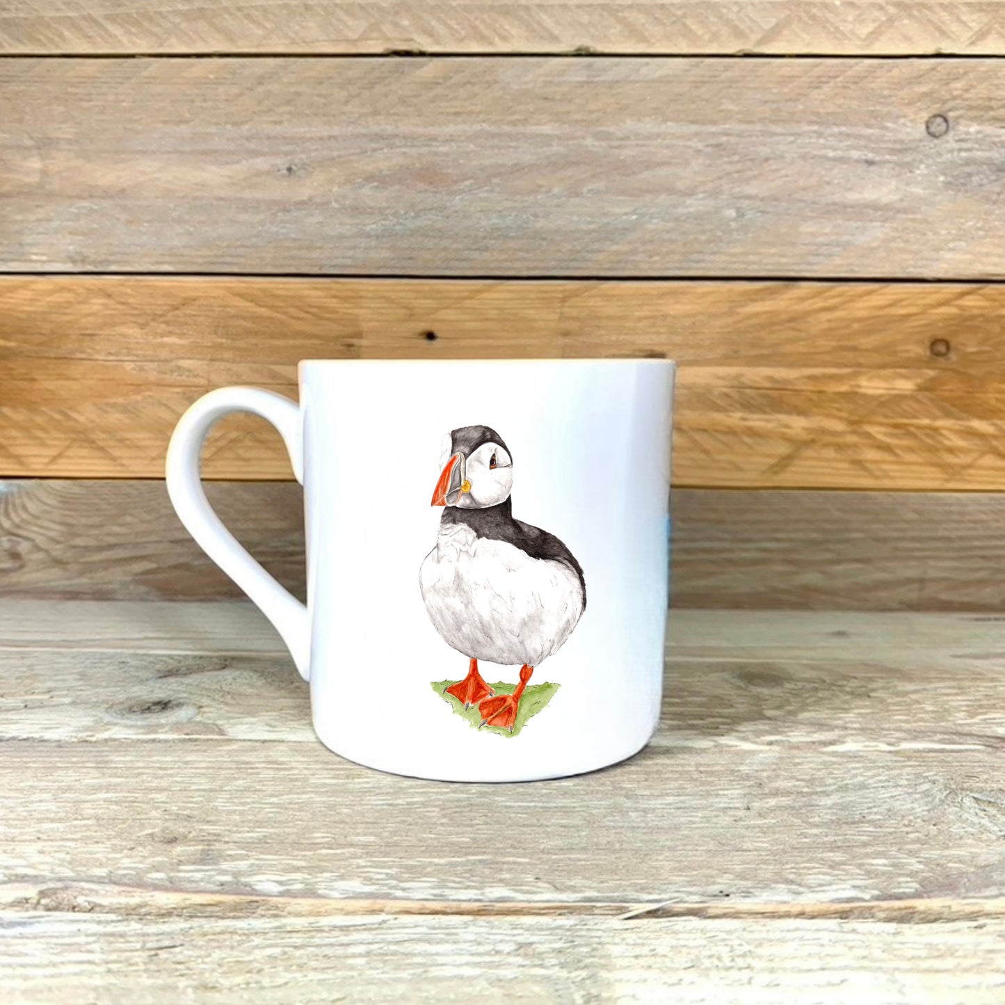 Puffin Bone China Mug