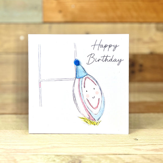 Rugby Birthday Card