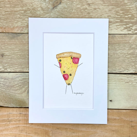 Paolo the Pizza Pie Original Painting