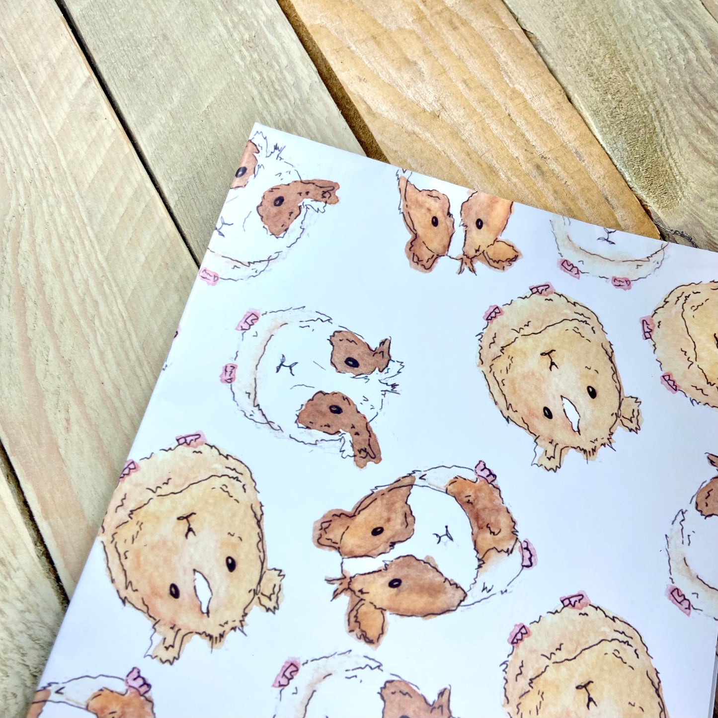 Guinea Pig Wrapping Paper