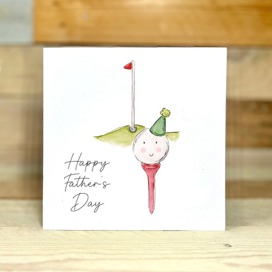 Golf Father's Day Card