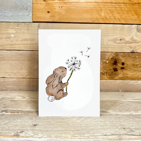 Brooke The Bunny Blank Notelet