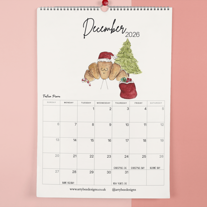 A Year With Pierre 2026 Calendar