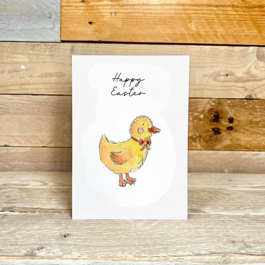 Easter Duckling Notelet