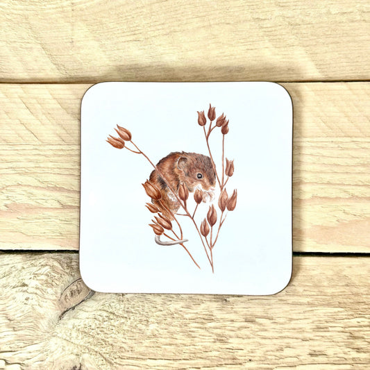 Harvest Mouse Coaster
