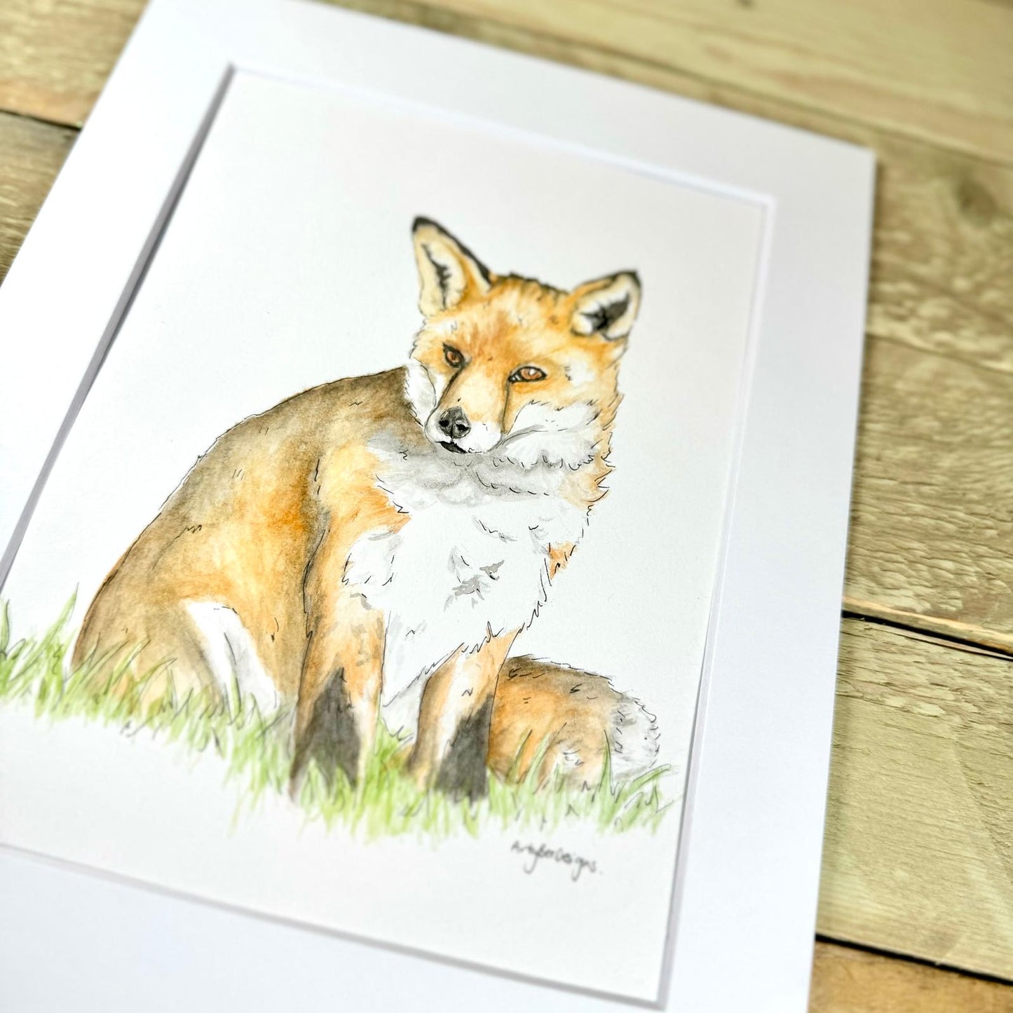 Frederick the Fox Original Painting