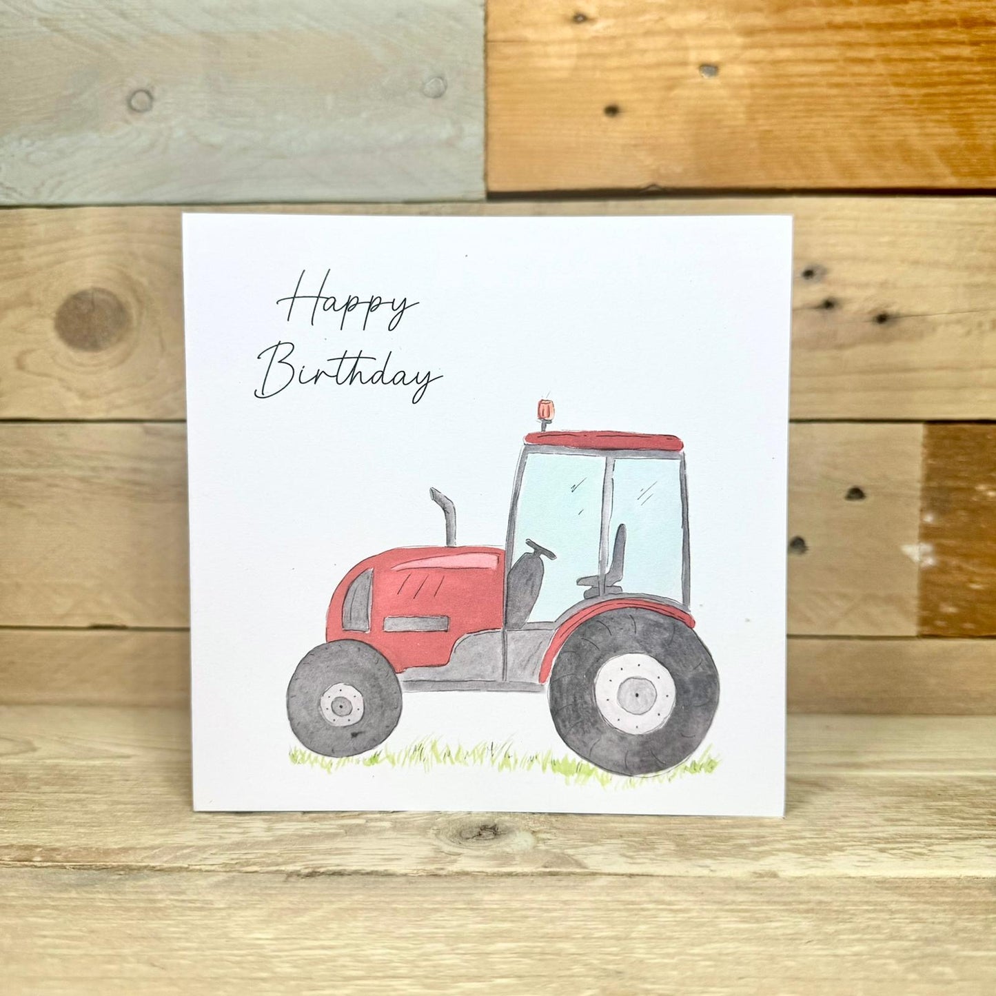 Tommy the Tractor Birthday Card