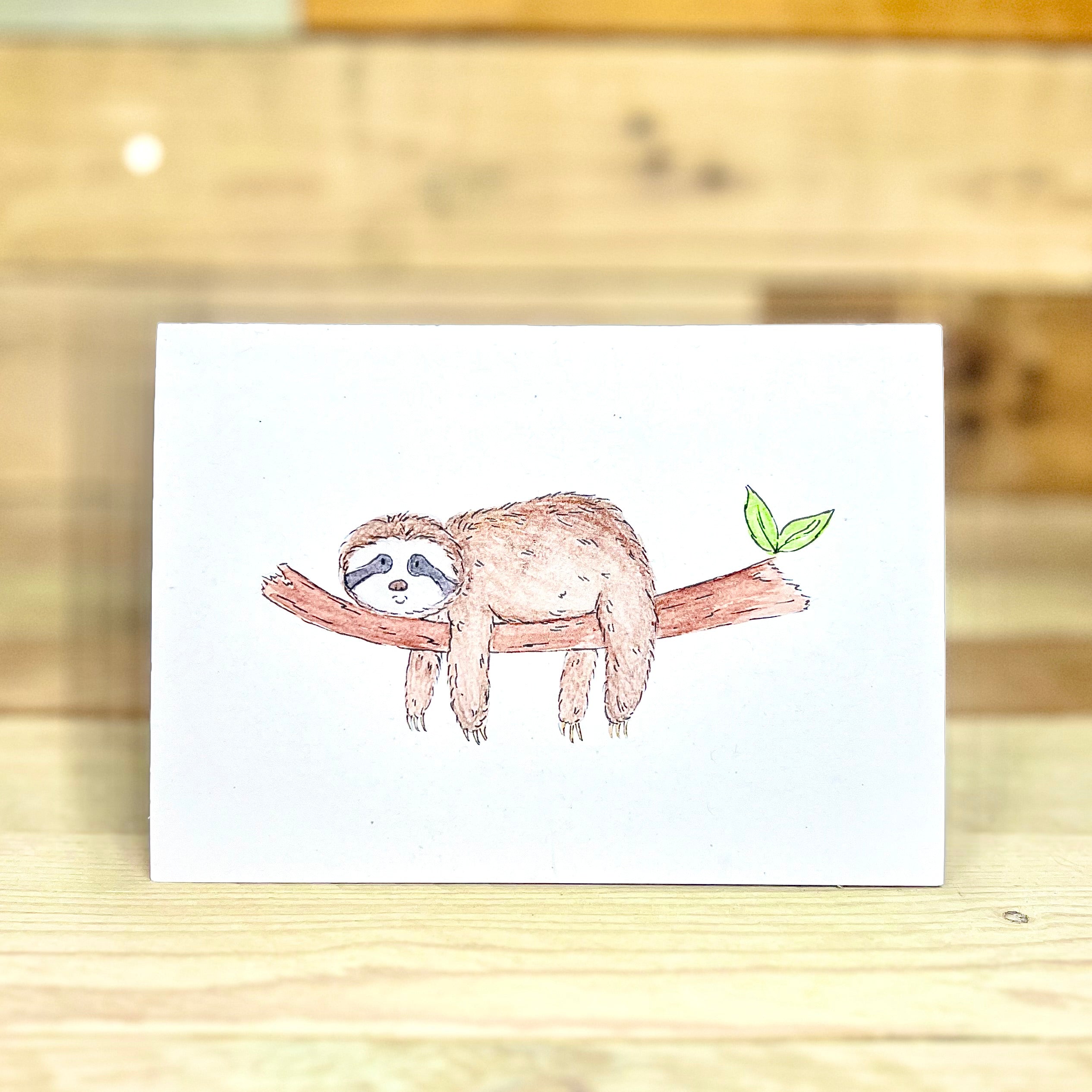 Sloth Notelet – Arty Bee Designs