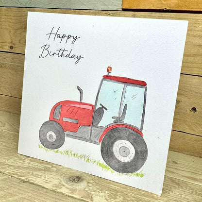 Tommy the Tractor Birthday Card