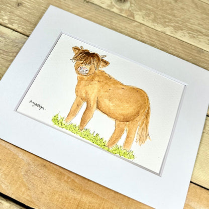 Jock the Highland Cow Original Painting