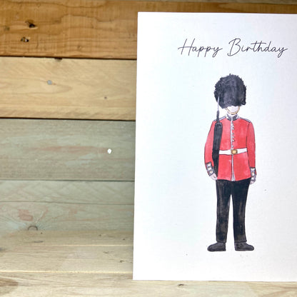 The King's Guards Birthday Card