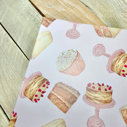 Cake Wrapping Paper