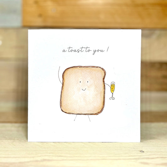Toast To You Congraulations Card