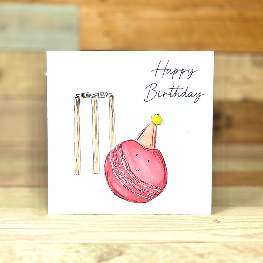 Cricket Birthday Card