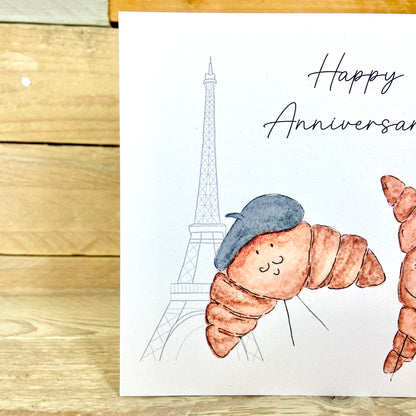 Pierre and Av La Patisseries Anniversary Card