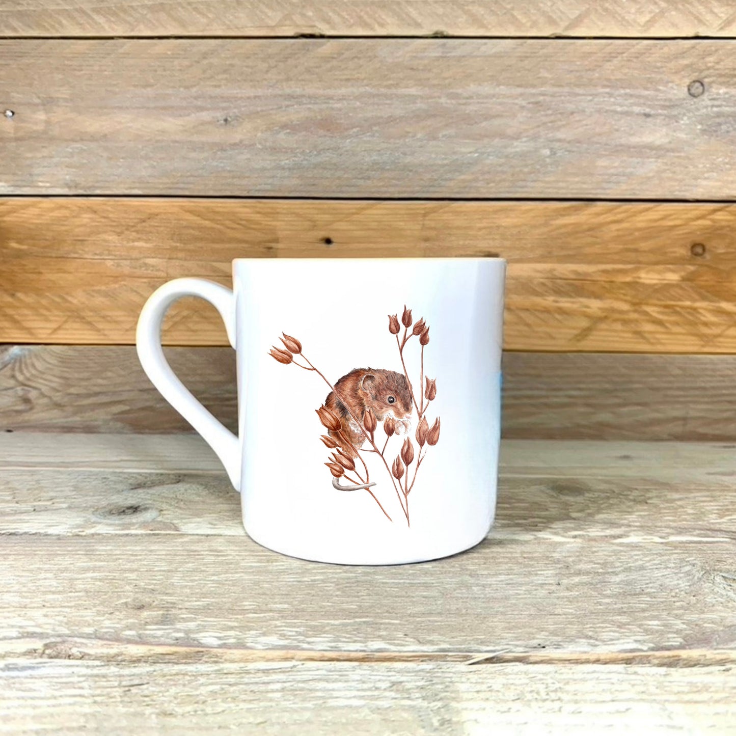 Harvest Mouse Bone China Mug