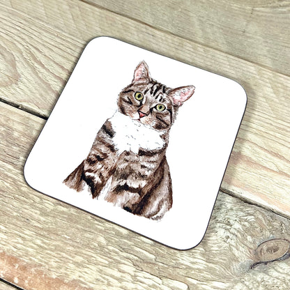 Tabby Cat Coaster
