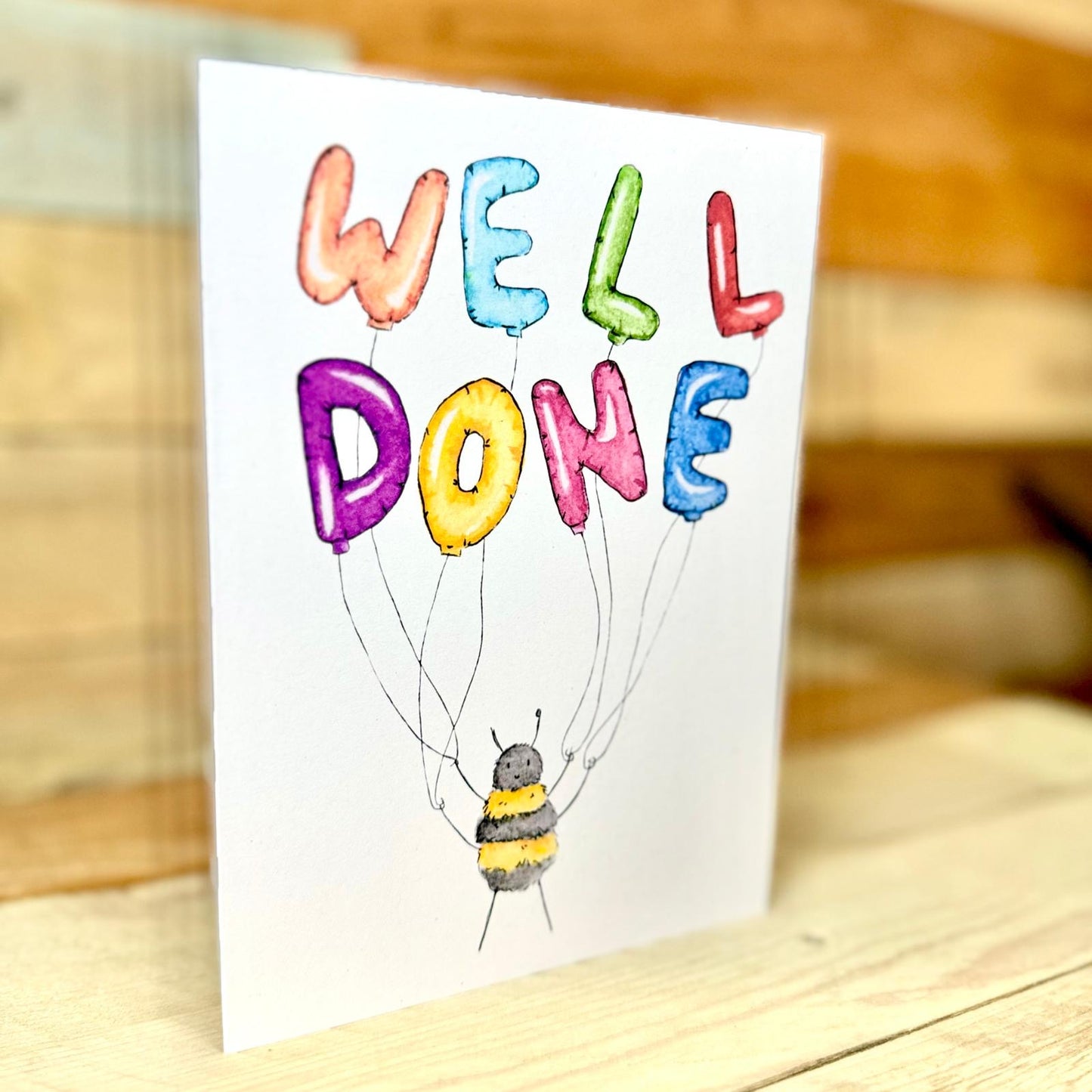 Well Done Balloons Card