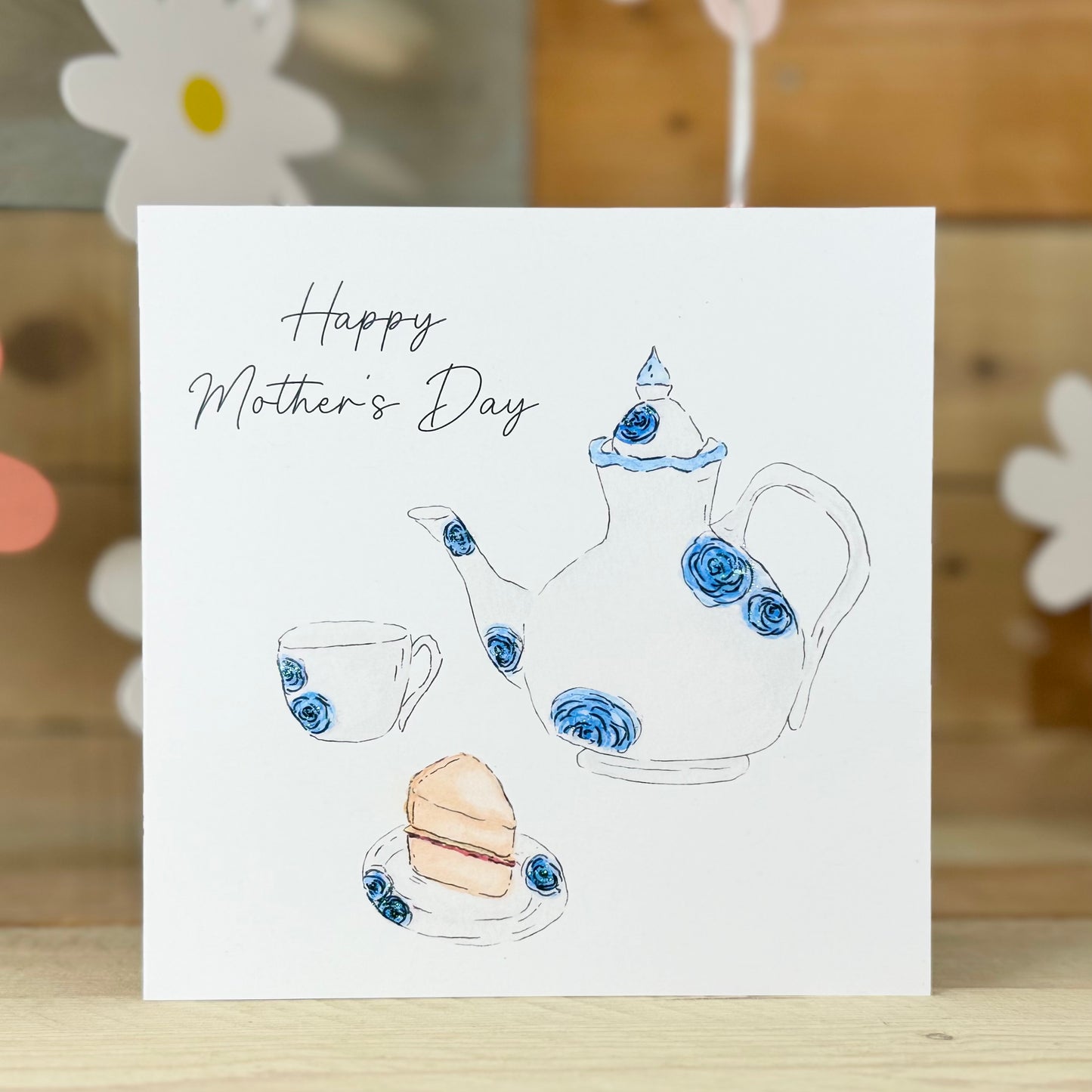 Tea and Cake Mother's Day Card