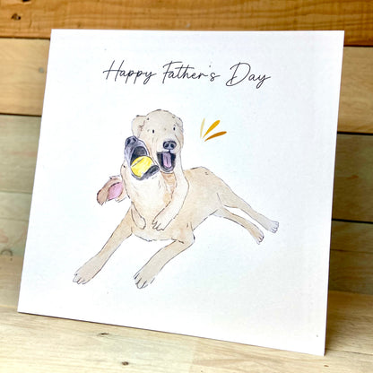 Ruff and Tumble on Father's Day Card