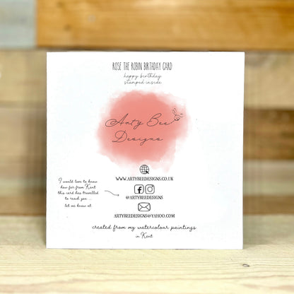 Rose the Robin Birthday Card