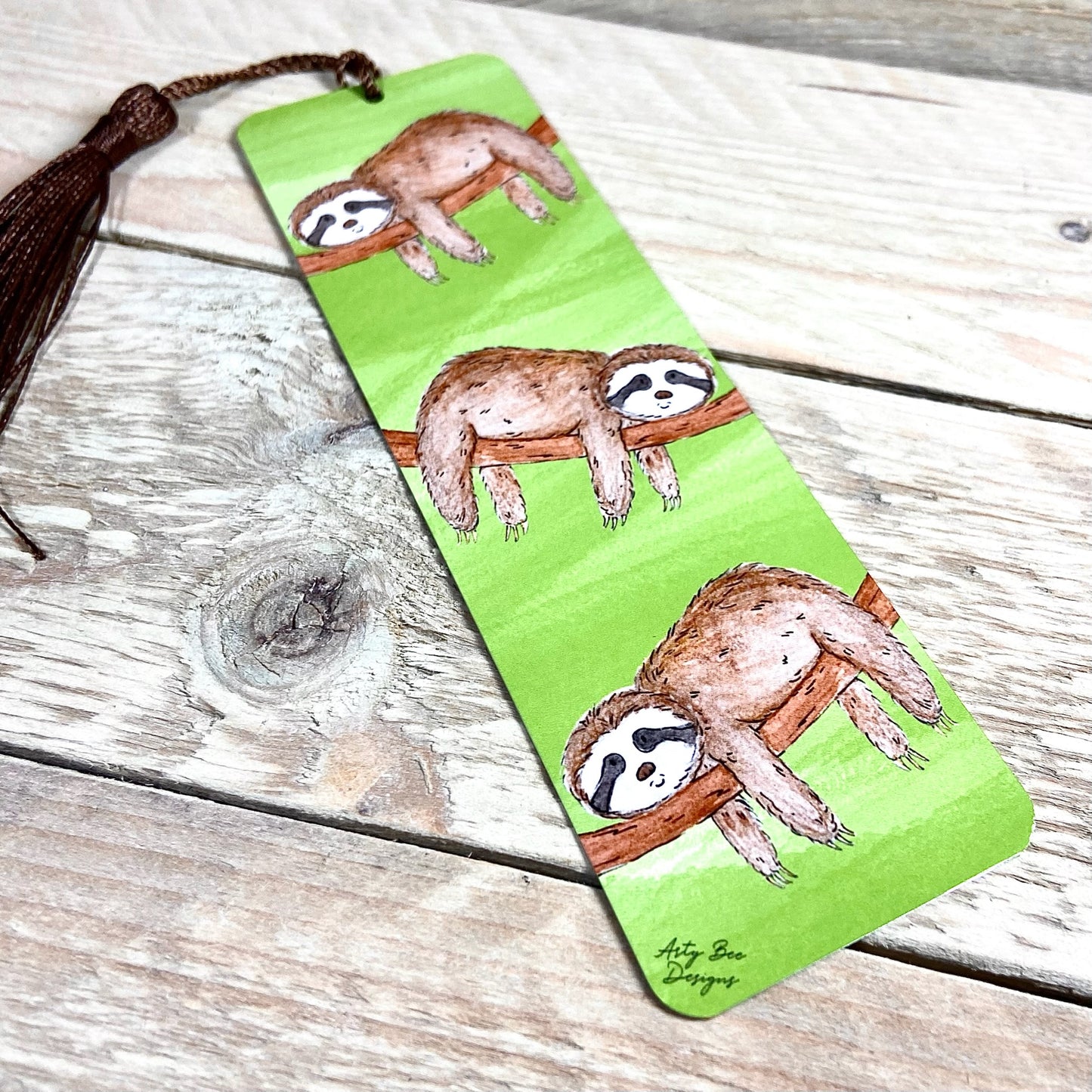 Sloth Bookmark With Tassel