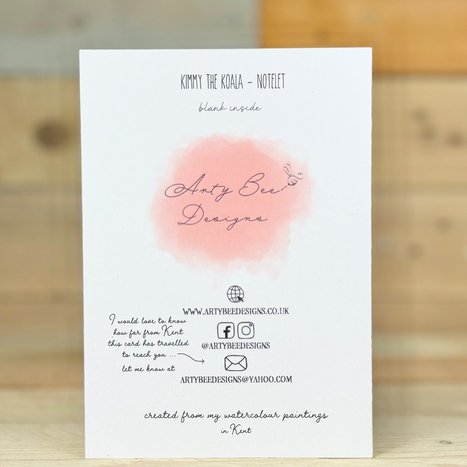 Koala Notelet – Arty Bee Designs