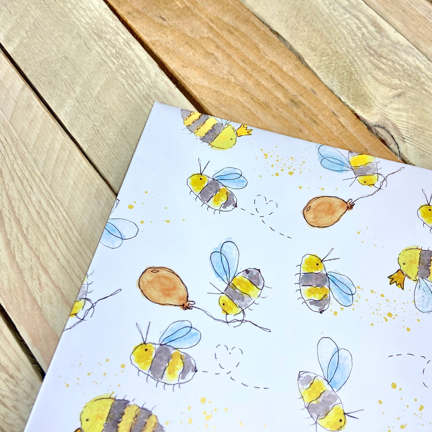 Bee Wrapping Paper