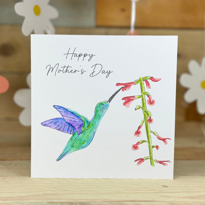 Hetty the Hummingbird Mother's Day Card