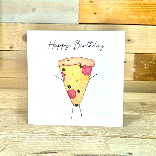 Paolo the Pizza Pie Birthday Card