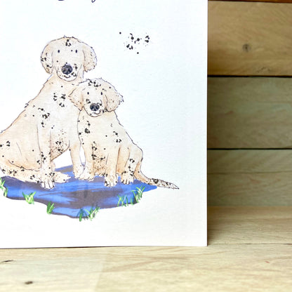 Muddy Puddles Father's Day Card