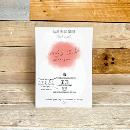 Harold the Hare Blank Notelet