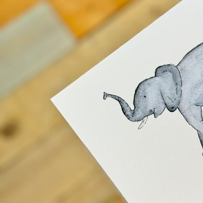 Elephant Notelet