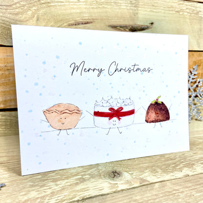Christmas Goodies Christmas Card