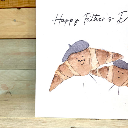 Pierre and Pablo the Papa's Day Pastries Father's Day Card