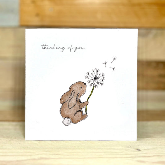 Brooke the Bunny Thinking of You Card